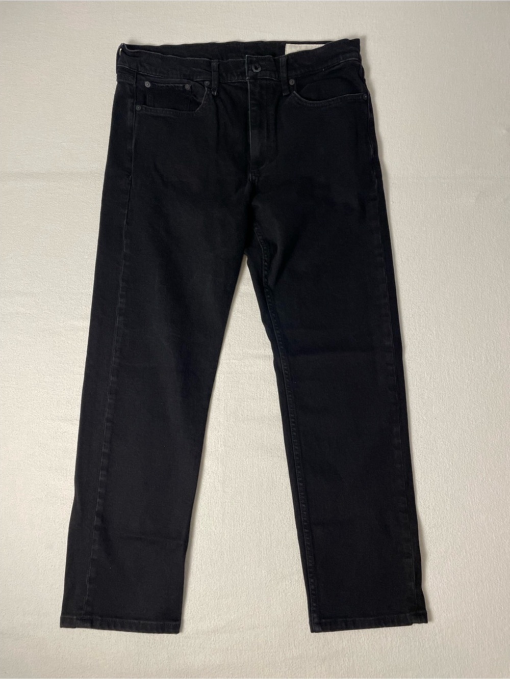 rag & bone Fit 2 Slim Jeans Black Waist 34 x 32